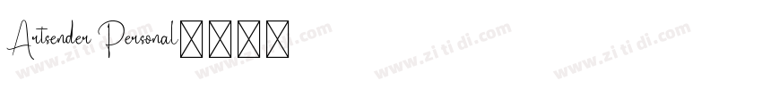 Artsender Personal字体转换